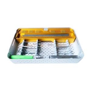 مجموعة نظام صفائح العظام القابلة للقفل المصنوعة من التيتانيوم ALPS-5 الصغيرة