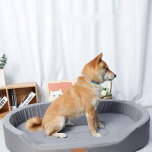 Лодка-гнездо для домашних животных из флиса