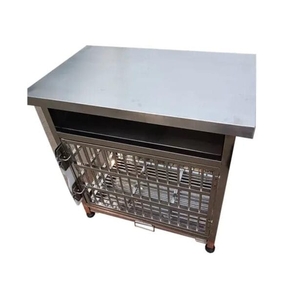 A Secure and Hygienic Examination Table with Cage
