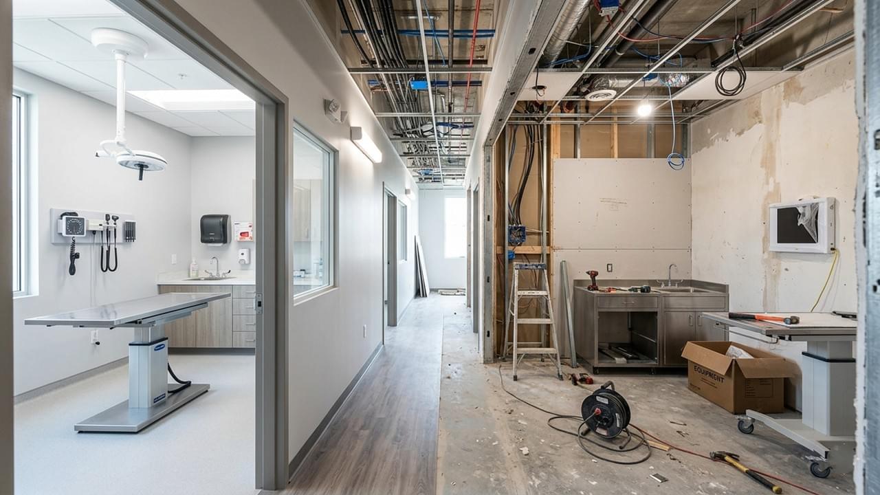 Common mistakes when setting up a veterinary clinic including poor layout, wrong equipment choices, and budget errors