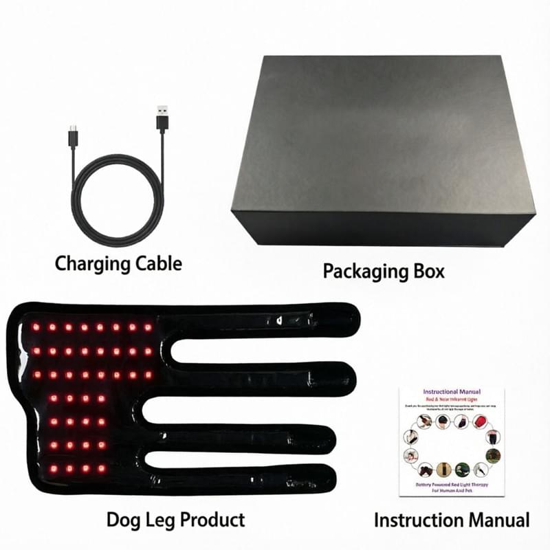 Dog Leg Red Light Therapy Wrap | Alívio da Dor nas Articulações
