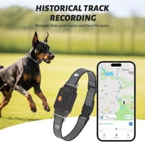 Rastreador GPS de Saúde Pet | Posicionamento por 7 Satélites