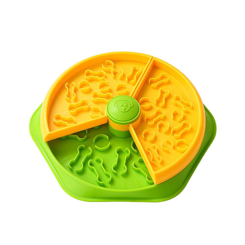 Rotating Dog Slow Feeder Bowl | Anti-Choking Puzzle Bowl