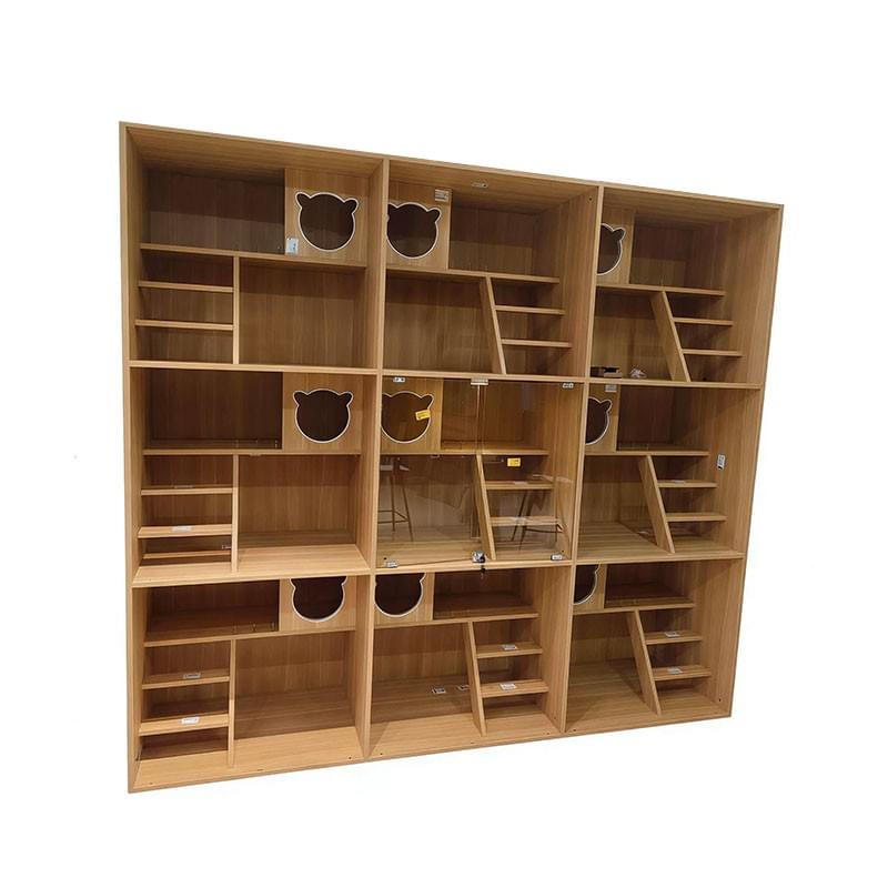 Wooden Cat Cage | Luxury Multi-Level Cat Enclosure