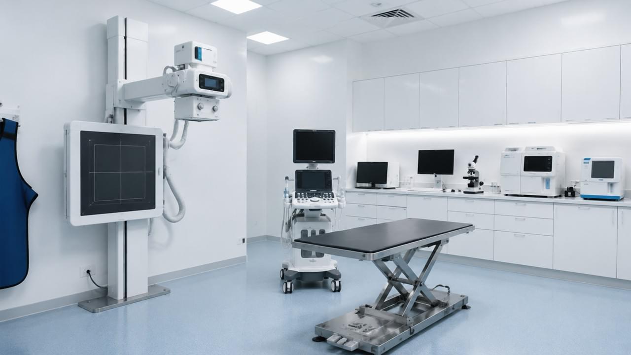 Guide des équipements de diagnostic vétérinaire présentant des systèmes d'analyse de laboratoire internes, d'échographie et de radiographie numérique