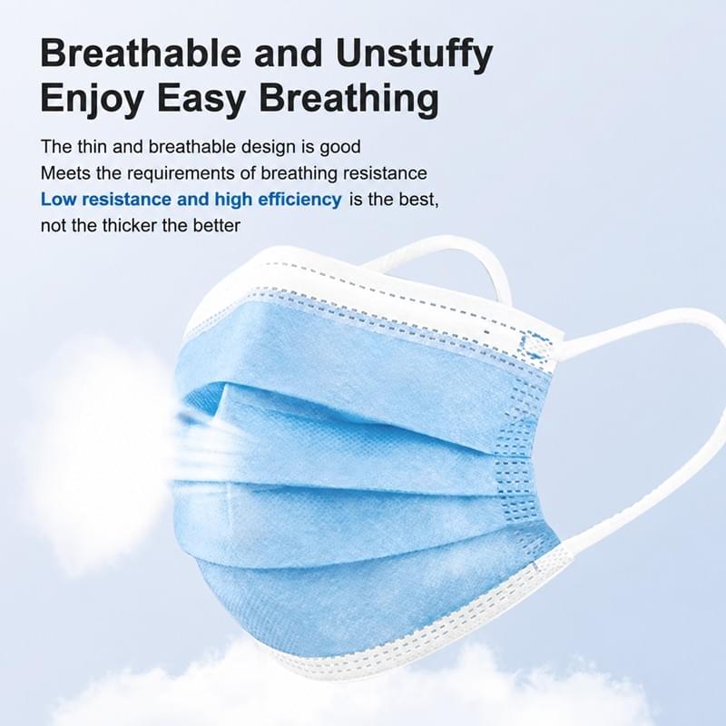 Tıbbi Cerrahi Maske 3 Katmanlı BFE≥95% Steril