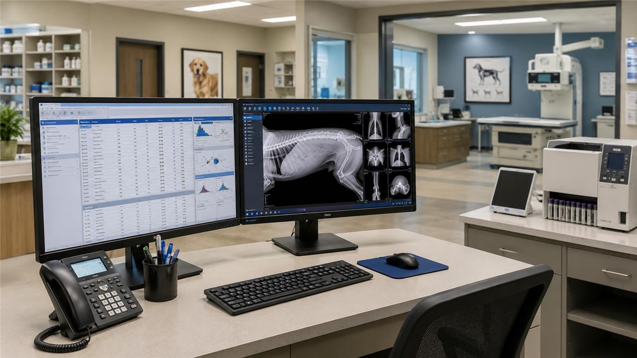 Fix the 5 biggest veterinary diagnostic workflow bottlenecks — silos, sample delays, imaging queues, protocols, downtime — and speed up diagnosis.